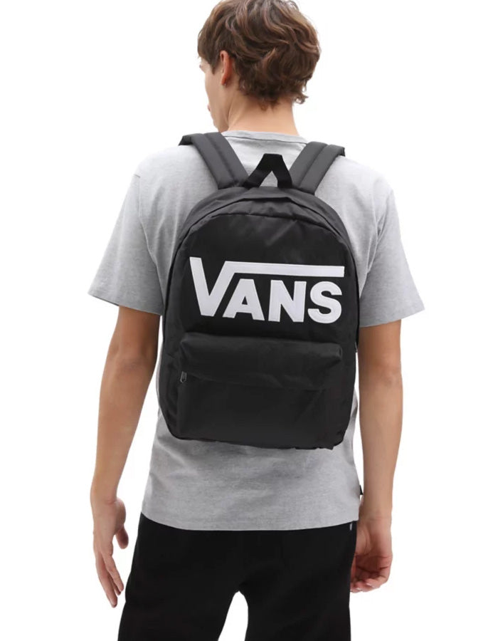  VANS OLD SKOOL III BACKPACK BLACK WHITE