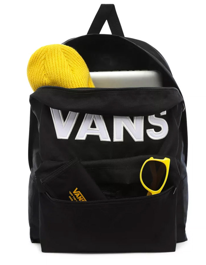  VANS OLD SKOOL III BACKPACK BLACK WHITE