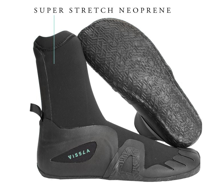  VISSLA 7 SEAS 5MM ROUND TOE BOOTIE