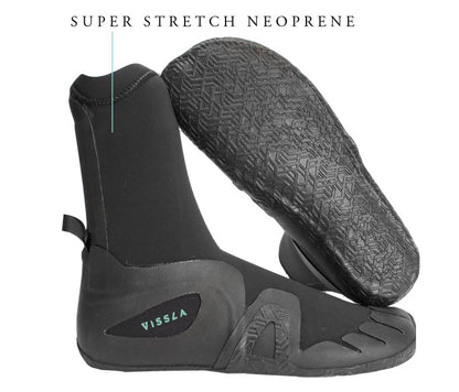  VISSLA 7 SEAS 5MM ROUND TOE BOOTIE