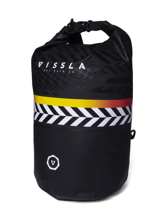  VISSLA 7 SEAS 20L DRY BAG BLACK