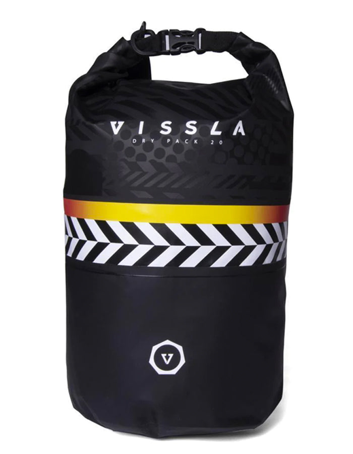  VISSLA 7 SEAS 20L DRY BAG BLACK