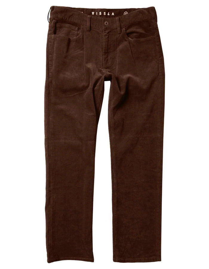  VISSLA BORDER C CORD 5 PKT PANT DARK EARTH