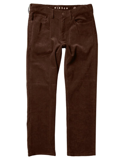  VISSLA BORDER C CORD 5 PKT PANT DARK EARTH