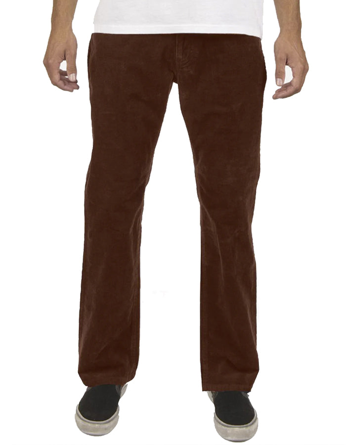  VISSLA BORDER C CORD 5 PKT PANT DARK EARTH