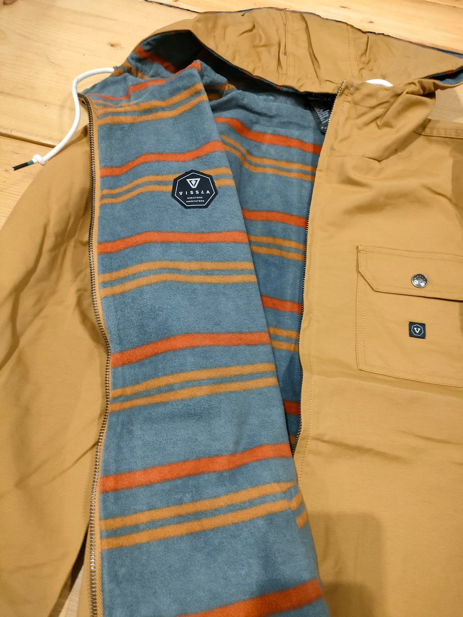  VISSLA BREAKERS III REVERSIBLE JACKET