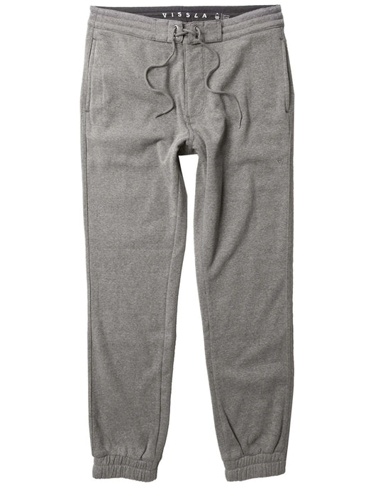  VISSLA COASTAL ECO SOFA SURFER PANT GREY HEATHER