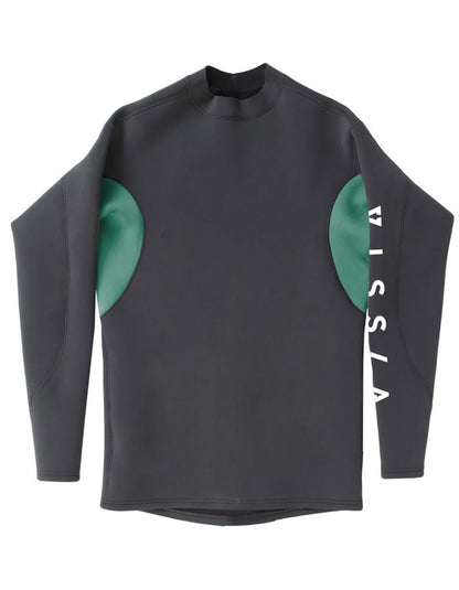  VISSLA PERFORMANCE JACKET 1MM REVERSIBLE BLACK