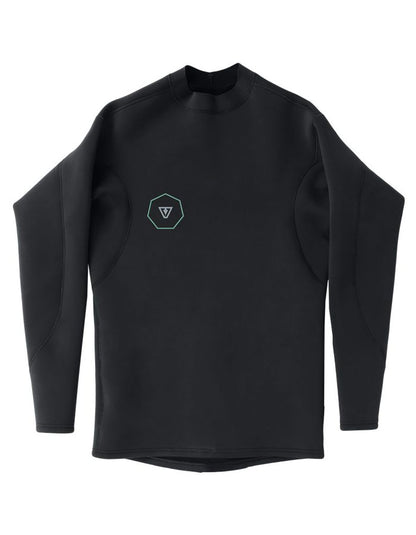  VISSLA PERFORMANCE JACKET 1MM REVERSIBLE BLACK