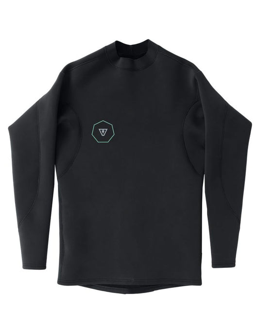  VISSLA PERFORMANCE JACKET 1MM REVERSIBLE BLACK