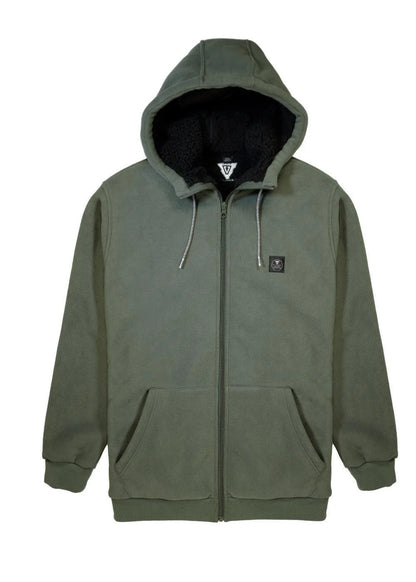  VISSLA ECO-ZY SHERPA FLEECE VINTAGE GREEN