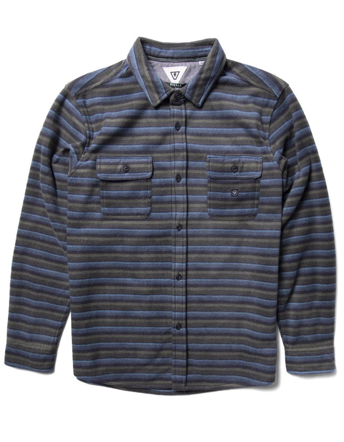  VISSLA ECO-ZY LS POLAR FLANNEL PHANTOM