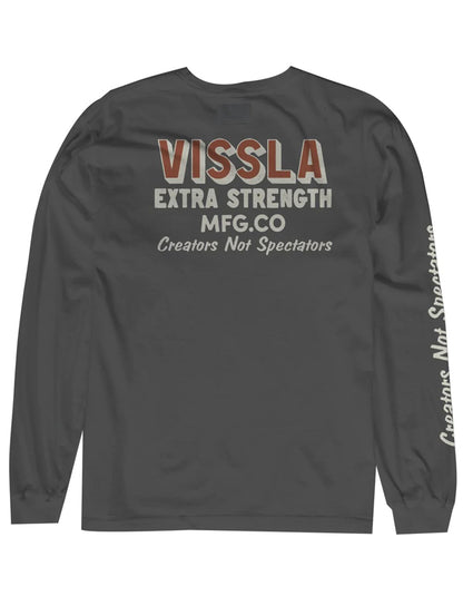  VISSLA EXTRA STRENGTH LONG SLEEVE POCKET TEE