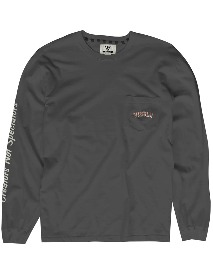  VISSLA EXTRA STRENGTH LONG SLEEVE POCKET TEE
