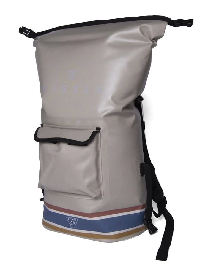  VISSLA ICE SEAS COOLER 24L DRY BACKPACK KHAKI