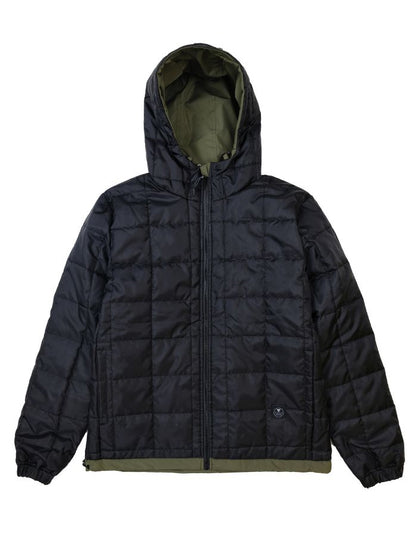  VISSLA KANEN REVERSIBLE JACKET DARK OLIVE