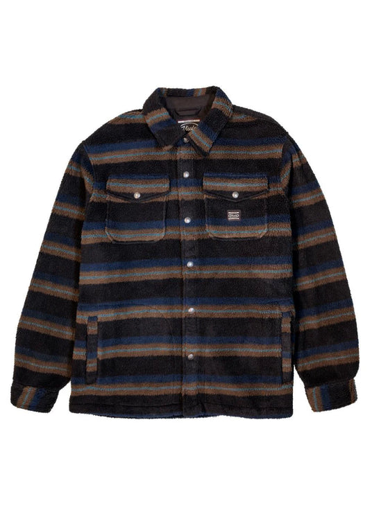  VISSLA PEAK SHERPA AO SHIRT BLACK