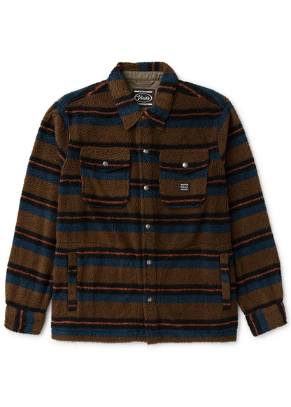  VISSLA PEAK SHERPA AO SHIRT DARK KHAKI