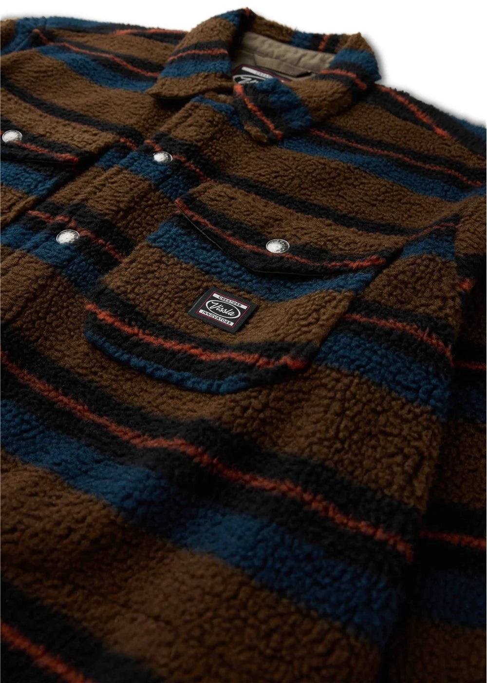  VISSLA PEAK SHERPA AO SHIRT DARK KHAKI