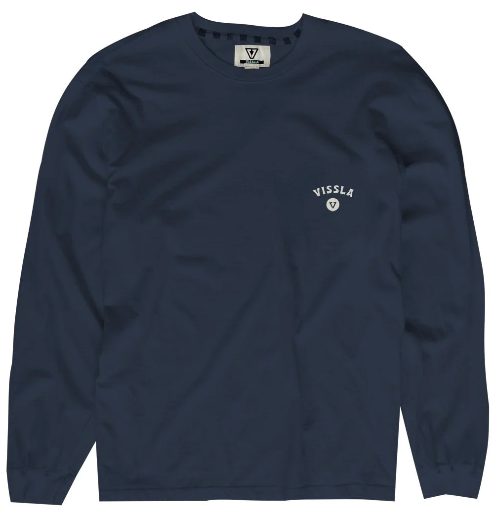  VISSLA QUALITY GOODS LONG SLEEVE NAVY