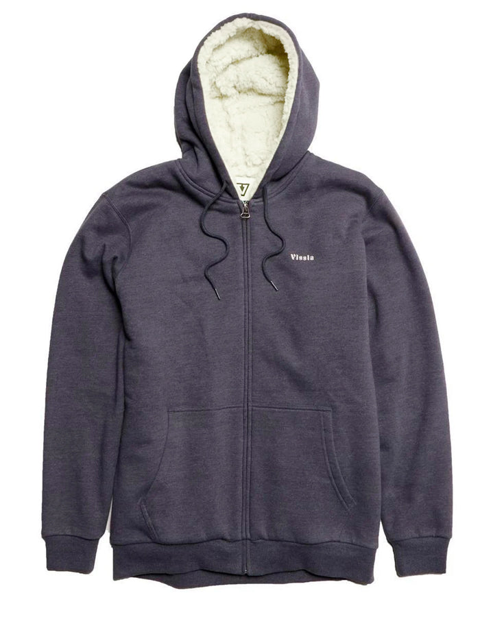  VISSLA ROAMER ECO SHERPA HOODIE DARK NAVAL
