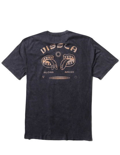  VISSLA TWIN AMIGOS TEE PHANTOM