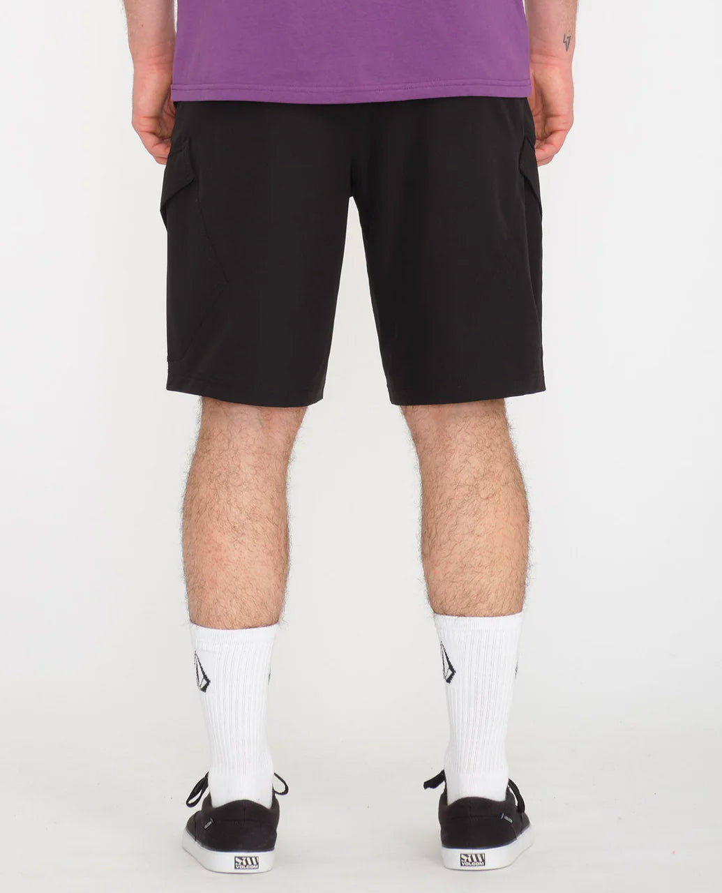  VOLCOM COUNTRY DAYS HYBRID 20" SHORT BLACK