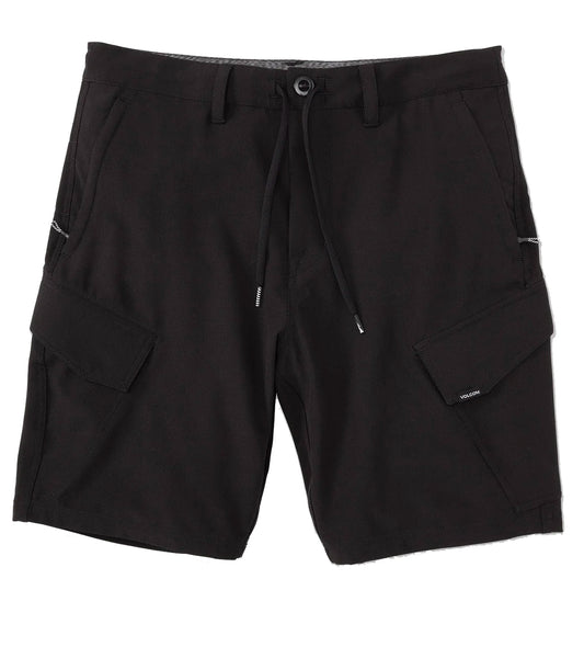  VOLCOM COUNTRY DAYS HYBRID 20" SHORT BLACK