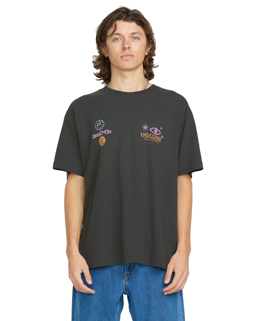  VOLCOM FILIP RYGALSKI T-SHIRT STEALTH