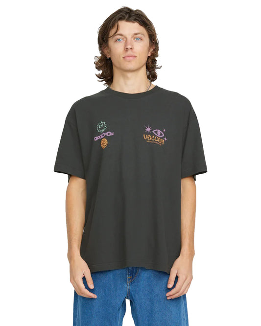 VOLCOM FILIP RYGALSKI T-SHIRT STEALTH