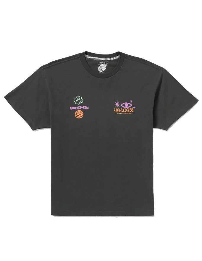 VOLCOM FILIP RYGALSKI T-SHIRT STEALTH