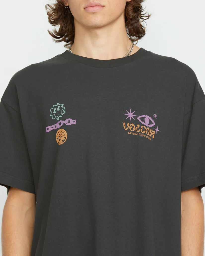  VOLCOM FILIP RYGALSKI T-SHIRT STEALTH