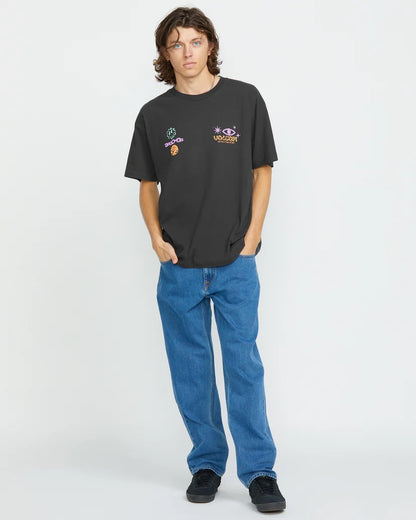  VOLCOM FILIP RYGALSKI T-SHIRT STEALTH