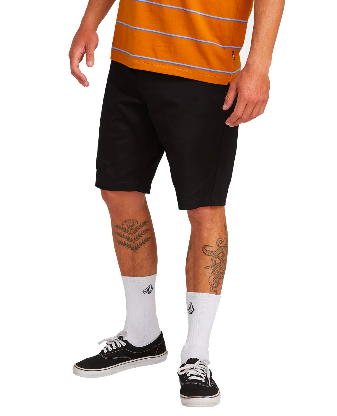  VOLCOM FRICKIN MODERN STRETCH 21" SHORT BLACK