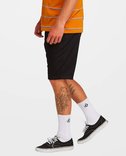  VOLCOM FRICKIN MODERN STRETCH 21" SHORT BLACK