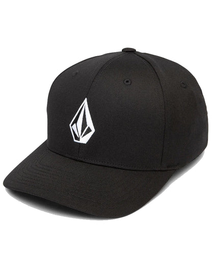  VOLCOM FULL STONE FLEXFIT HAT BLACK