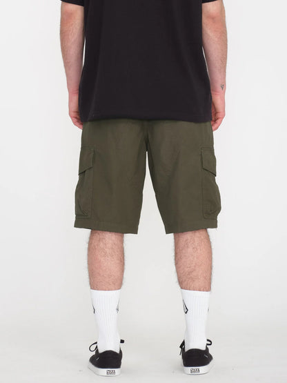  VOLCOM GRANDE BARRACKS 22" CARGO SHORT WINTERMOSS