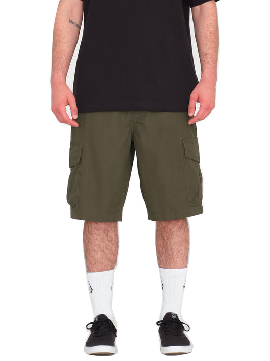  VOLCOM GRANDE BARRACKS 22" CARGO SHORT WINTERMOSS