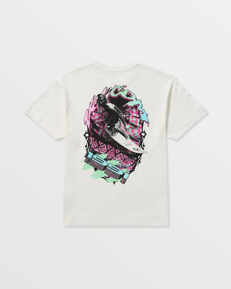  VOLCOM HEAVY TUBES T-SHIRT OFF WHITE