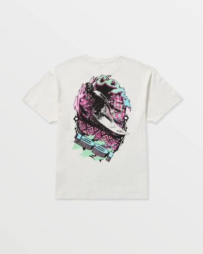  VOLCOM HEAVY TUBES T-SHIRT OFF WHITE