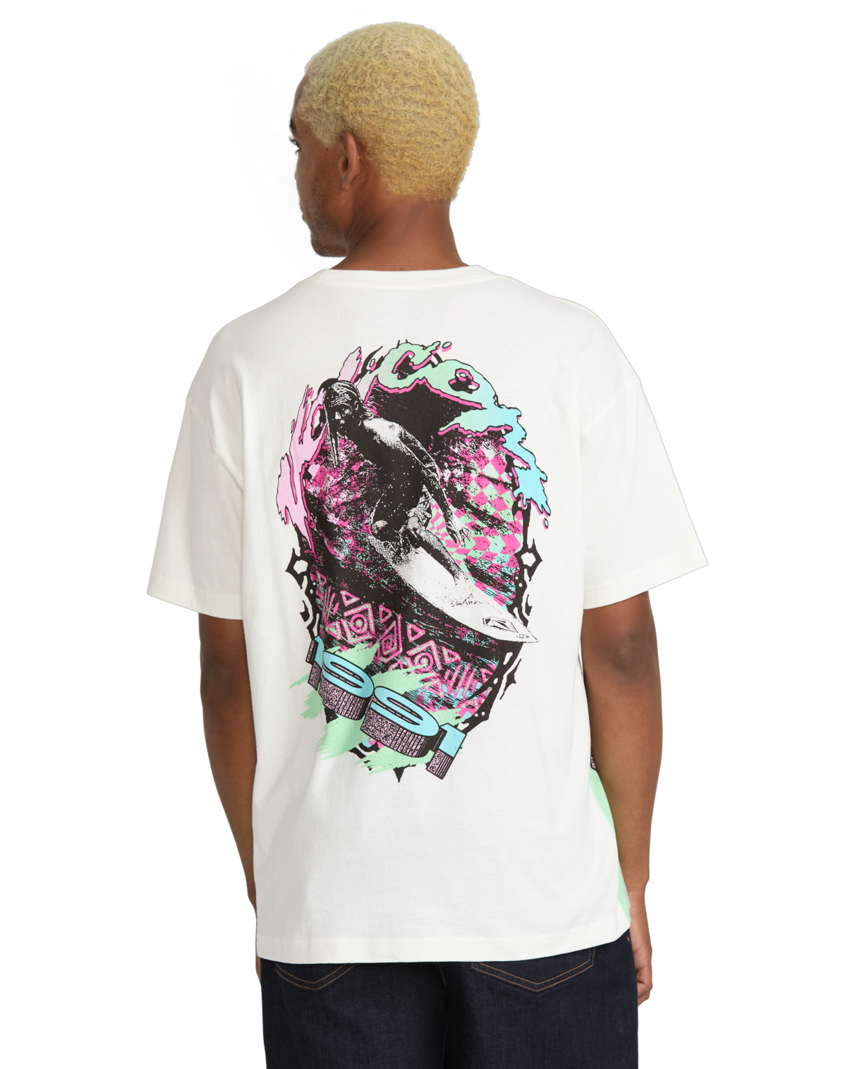  VOLCOM HEAVY TUBES T-SHIRT OFF WHITE