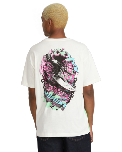 VOLCOM HEAVY TUBES T-SHIRT OFF WHITE