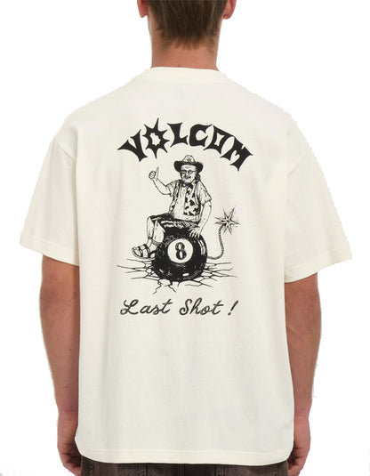  VOLCOM LAST SHOT T-SHIRT DIRTY WHITE