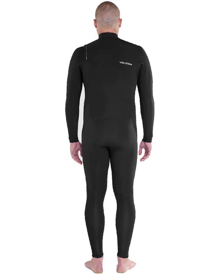  VOLCOM MODULATOR 4/3MM CHEST ZIP WETSUIT BLACK