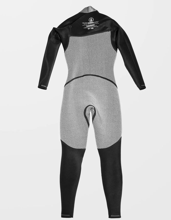  VOLCOM MODULATOR 4/3MM CHEST ZIP WETSUIT BLACK