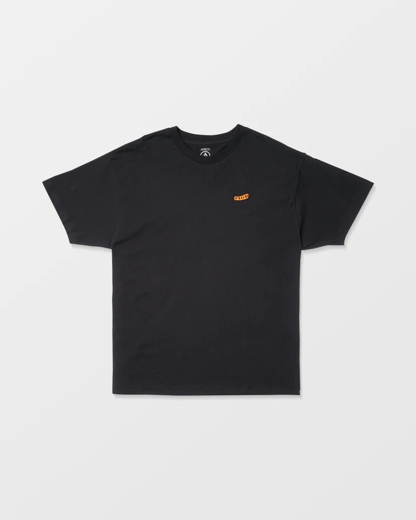  VOLCOM PISTOL STONE T-SHIRT BLACK