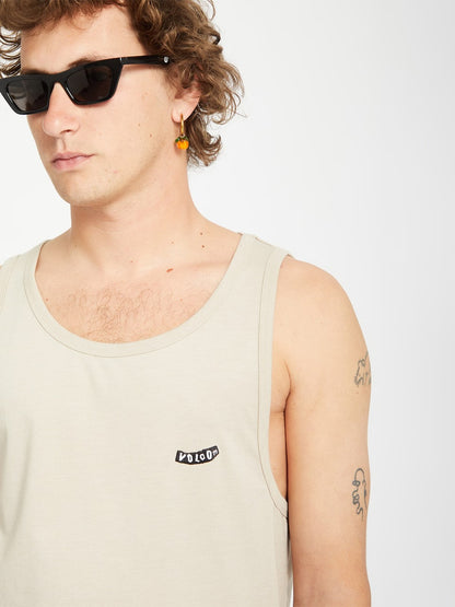  VOLCOM PISTOL TANK TOP HEATHER BEIGE