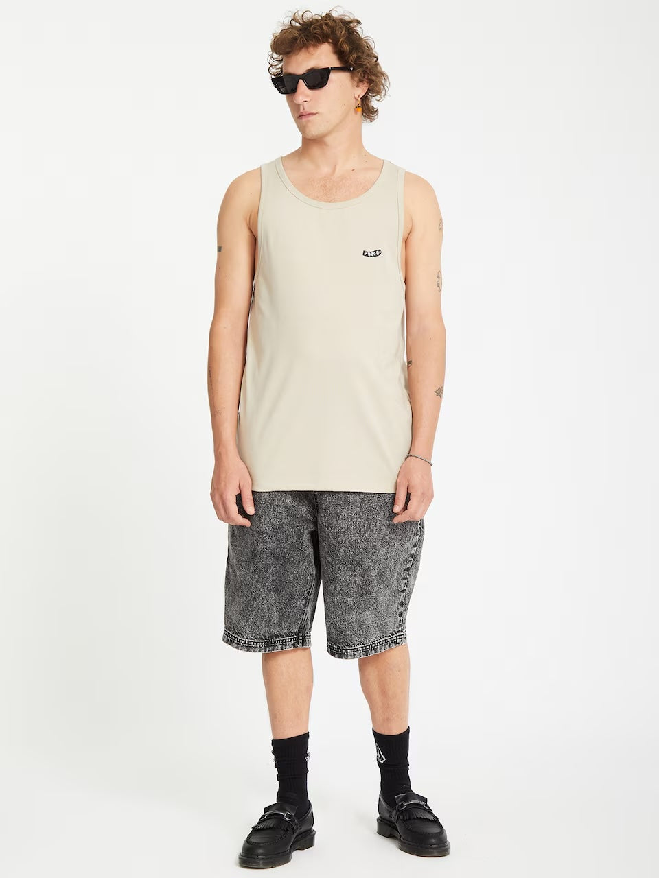  VOLCOM PISTOL TANK TOP HEATHER BEIGE