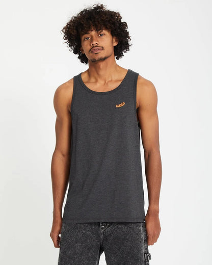  VOLCOM PISTOL TANK TOP HEATHER BLACK