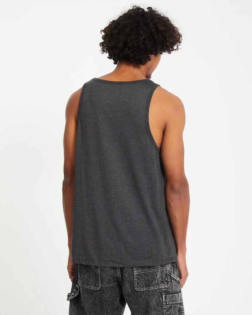  VOLCOM PISTOL TANK TOP HEATHER BLACK